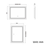 Modern Splash Led Mirror