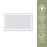 Modern Splash Led Mirror- BM-1303