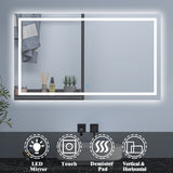 Modern Splash Led Mirror- BM-1306
