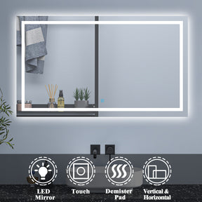 Modern Splash Led Mirror- BM-1306