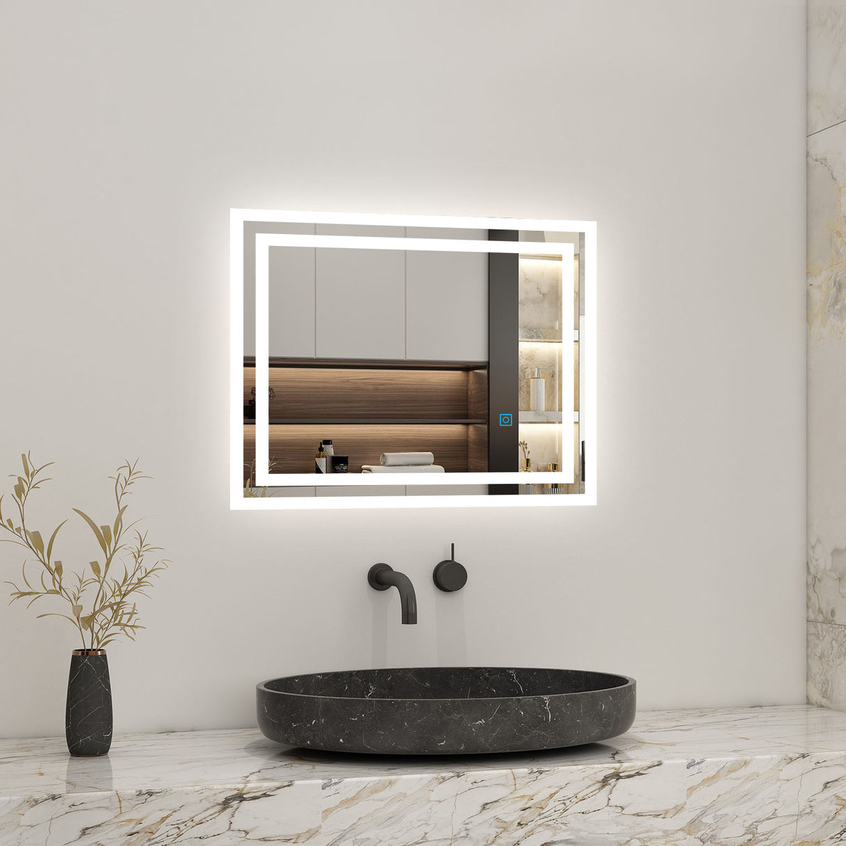 Modern Splash Led Mirror- BM-1401
