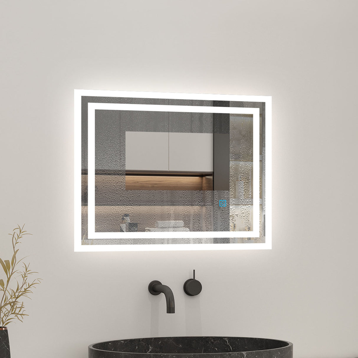 Modern Splash Led Mirror- BM-1401