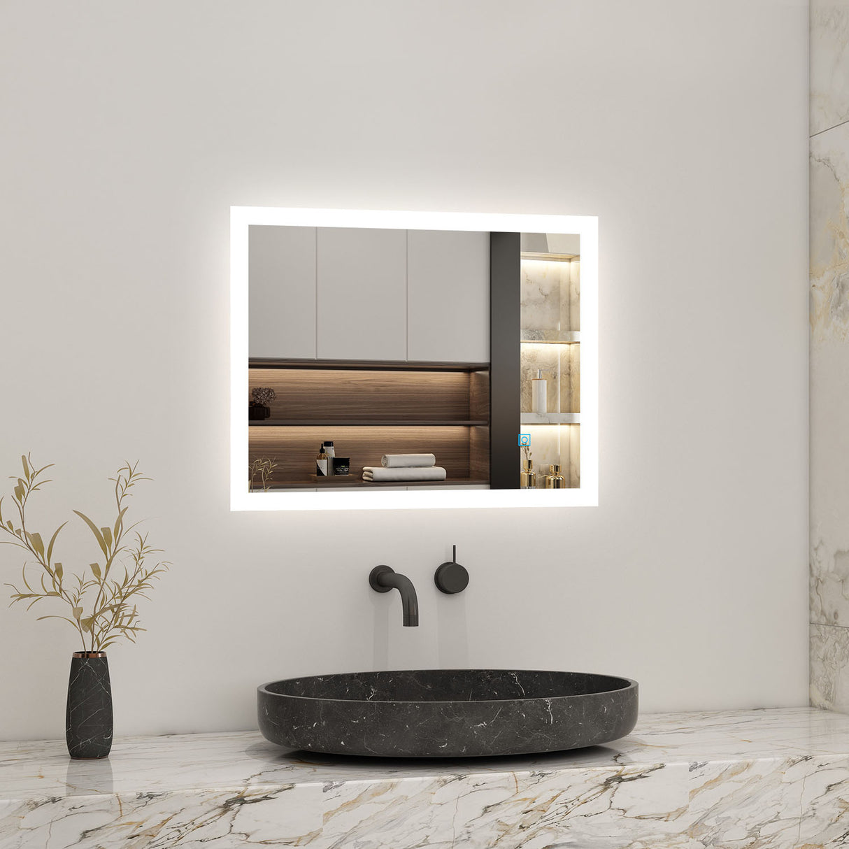 Modern Splash Led Mirror- BM-1501