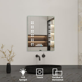 Modern Splash Led Mirror- BM-1602C