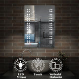 Modern Splash Led Mirror- BM-1603C