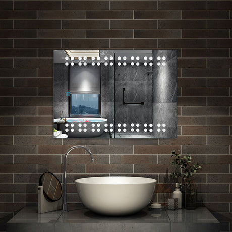 Modern Splash Led Mirror- BM-1603C