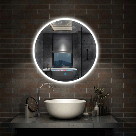 Modern Splash Led Mirror- BM-1701