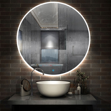 Modern Splash Led Mirror- BM-1704