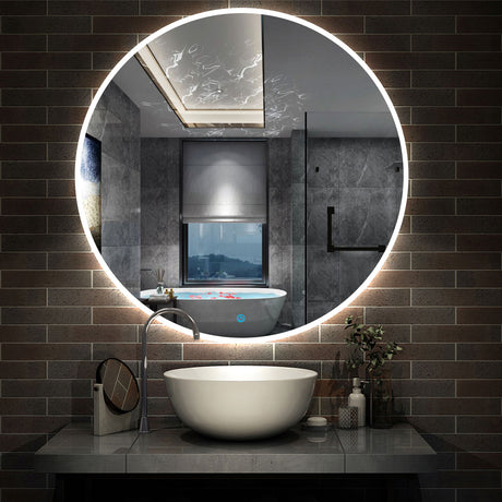 Modern Splash Led Mirror- BM-1704