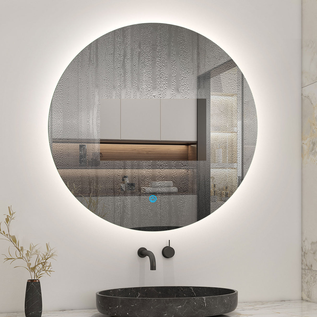 Modern Splash Led Mirror- BM-1901