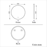 Modern Splash Led Mirror- BM-1905