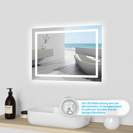 Modern Splash Led Mirror- BM-2616