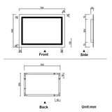 Modern Splash Led Mirror- BM-2616