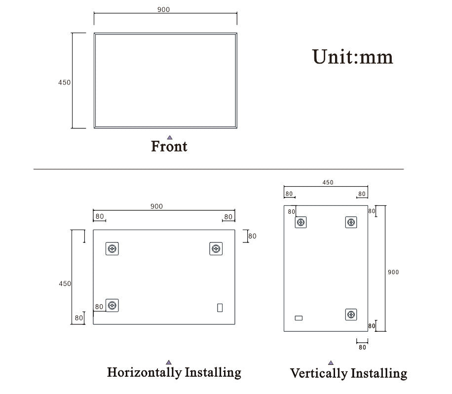 Modern Splash Normal Mirror-BM-504