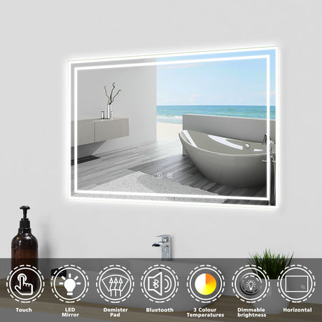 Modern Splash Led Mirror- BM-HD1403BS