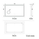 Modern Splash Led Mirror- BM-HD1405BS