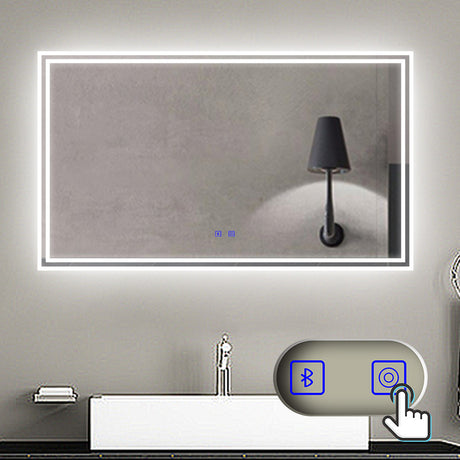 Modern Splash Led Mirror- BM-HD1314BSTX