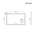 Modern Splash Led Mirror-BM-HD1505TM