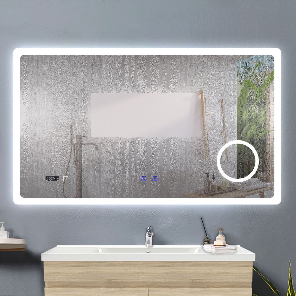 Modern Splash Led Mirror- BM-HD1506BS