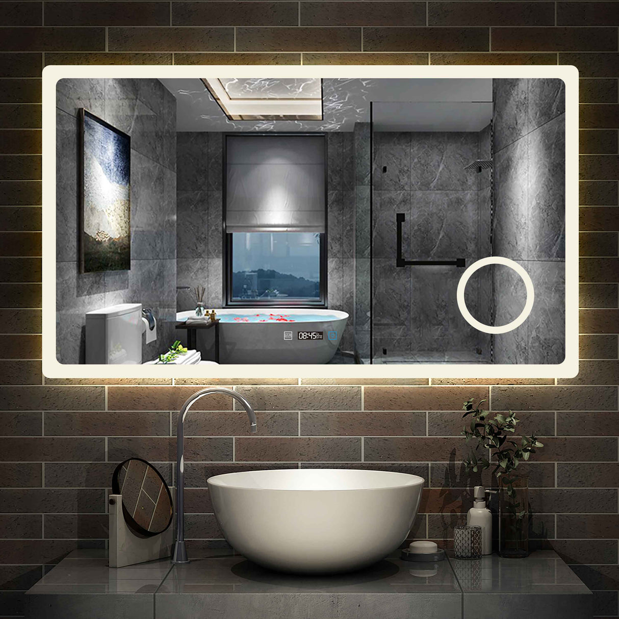 Modern Splash Led Mirror-BM-HD1506TM
