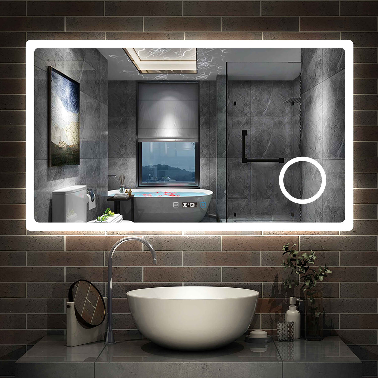 Modern Splash Led Mirror-BM-HD1506TM