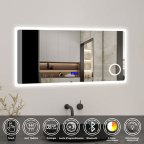 Modern Splash Led Mirror- BM-HD1508BM