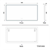 Modern Splash Led Mirror-BM-HD1508BS