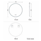 Modern Splash Led Mirror- BM-HD1701