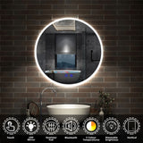 Modern Splash Led Mirror- BM-HD1701