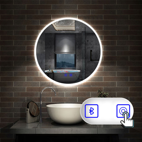 Modern Splash Led Mirror- BM-HD1701