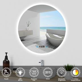Modern Splash Led Mirror-BM-HD1701-L