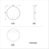 Modern Splash Led Mirror- BM-HD1704BS