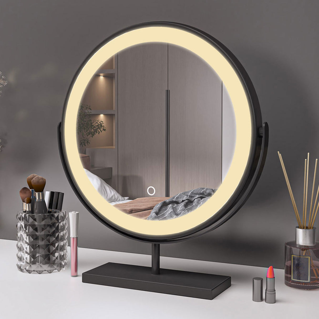 Modern Splash Led Mirror- BM-HZ40H
