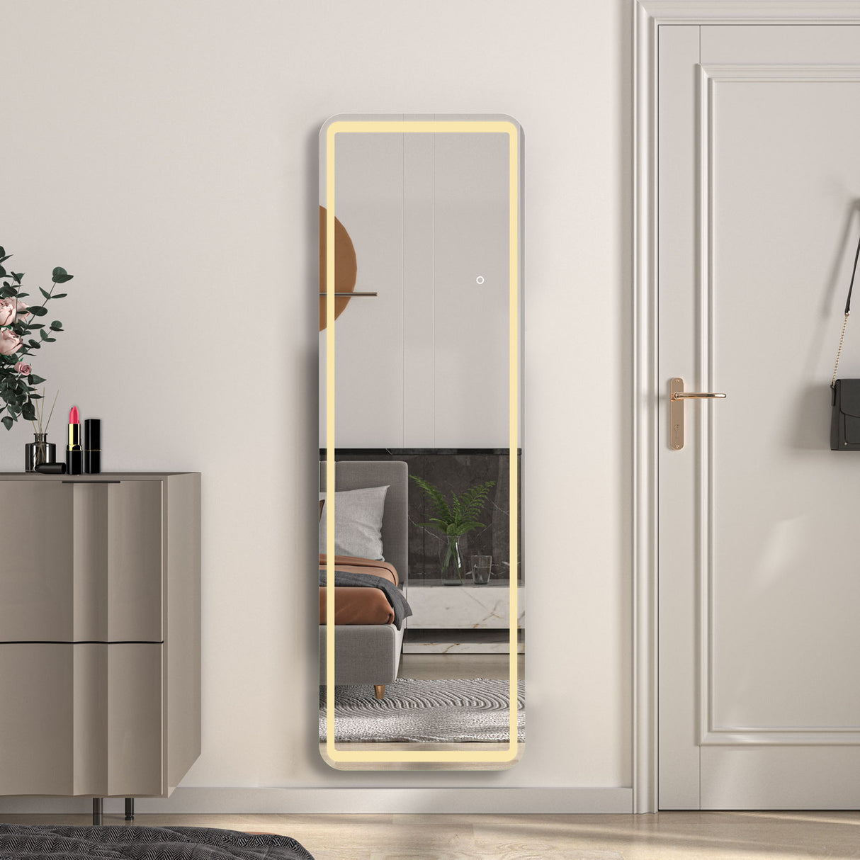 Modern Splash Led Mirror-BM-QS204