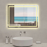 Modern Splash Led Mirror- BM-S1301