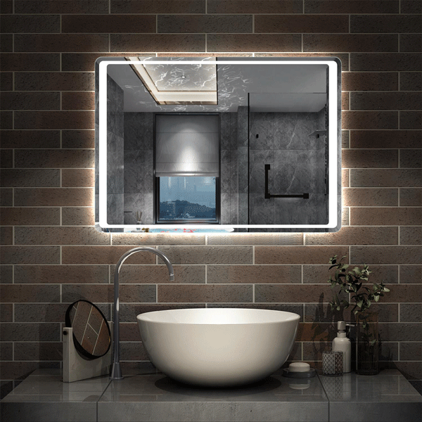 Modern Splash Led Mirror- BM-G029