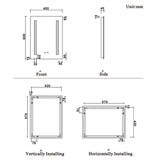 Modern Splash Led Mirror- BM-033