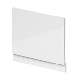 Modern Splash 700mm MDF Gloss End Bath Panel With Plinth
