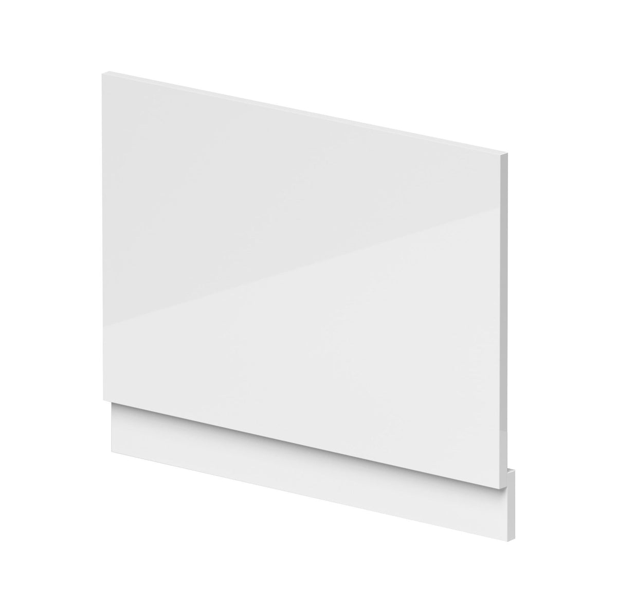 Modern Splash 750mm MDF Gloss End Bath Panel With Plinth