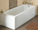 Modern Splash 750mm MDF Gloss End Bath Panel With Plinth