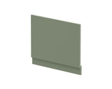 700mm Satin Green MDF Matt End Bath Panel With Plinth