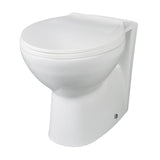 Modern Splash Round Back to Wall Toilet Pan