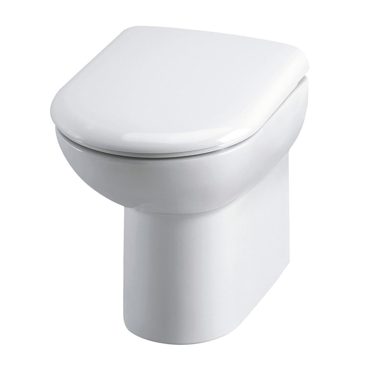 Modern Splash Round Back to Wall Toilet Pan