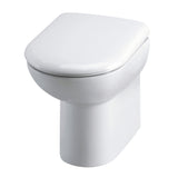 Modern Splash Round Back to Wall Toilet Pan