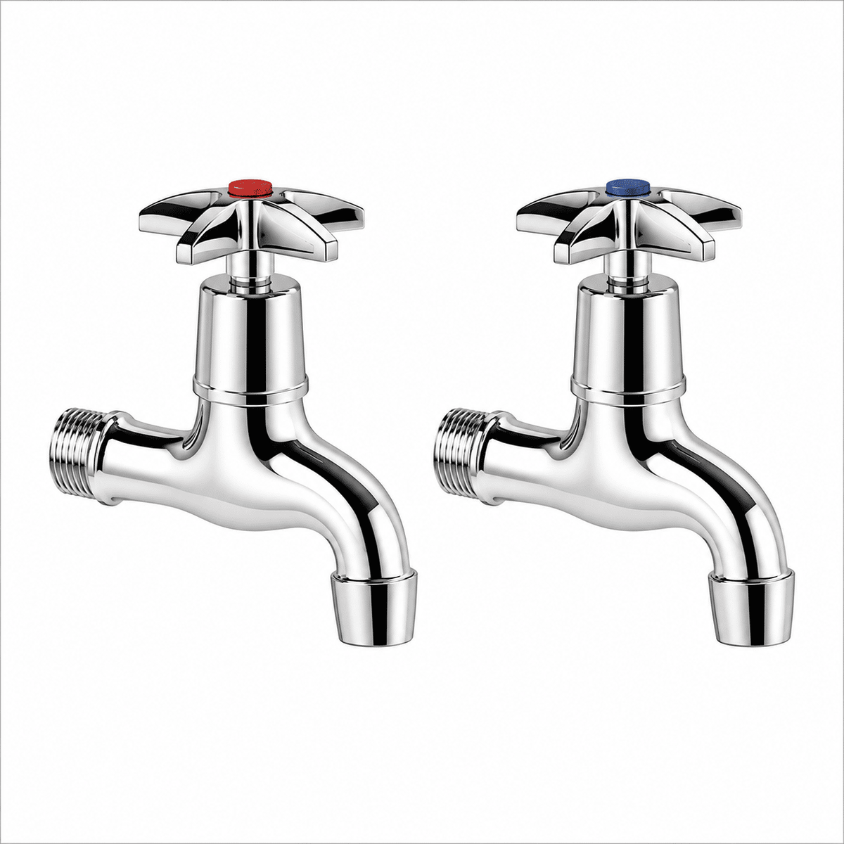 Modern Splash Cleaner Sink Chrome Bib Taps