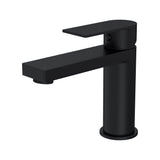 Modern Splash choice Canada Matt Black Mono Basin Mixer With Push Button Waste