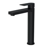 Modern Splash choice Canada Matt Black High-Rise Mono Basin Mixer