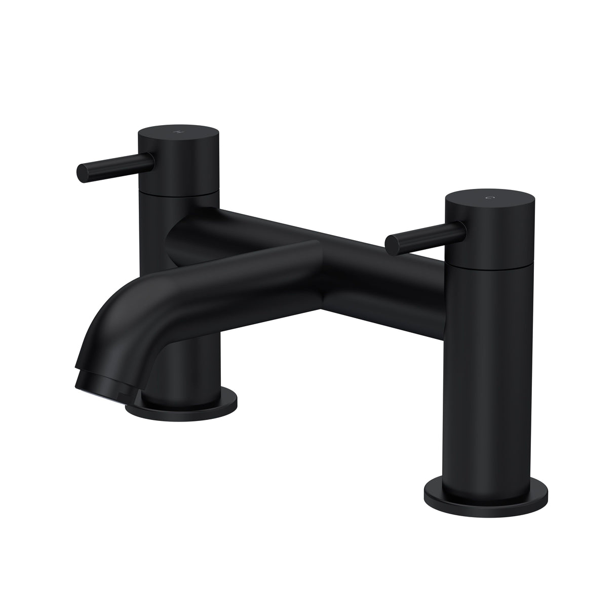 Modern Splash choice Cartegena Matt Black Bath Filler