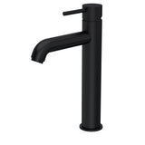 Modern Splash choice Cartegena Matt Black High-Rise Mono Basin Mixer