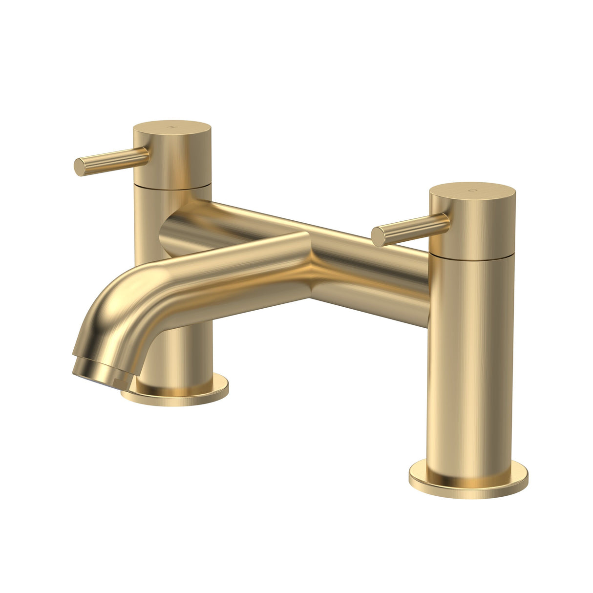 Modern Splash choice Cartegena Brushed Brass Bath Filler